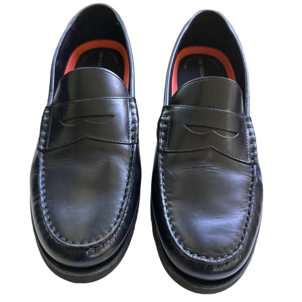 Rockport Modern slip On Casual Shoes - Prep Penny Loafer Black size 13 - Picture 2 of 10